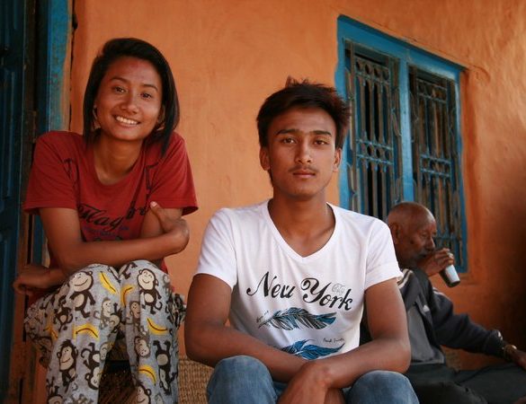 Teenagers of KOTH GAUN, Nepal